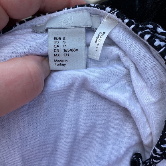 H&M Camisole Crop Shirt Top - Picture 6 of 8